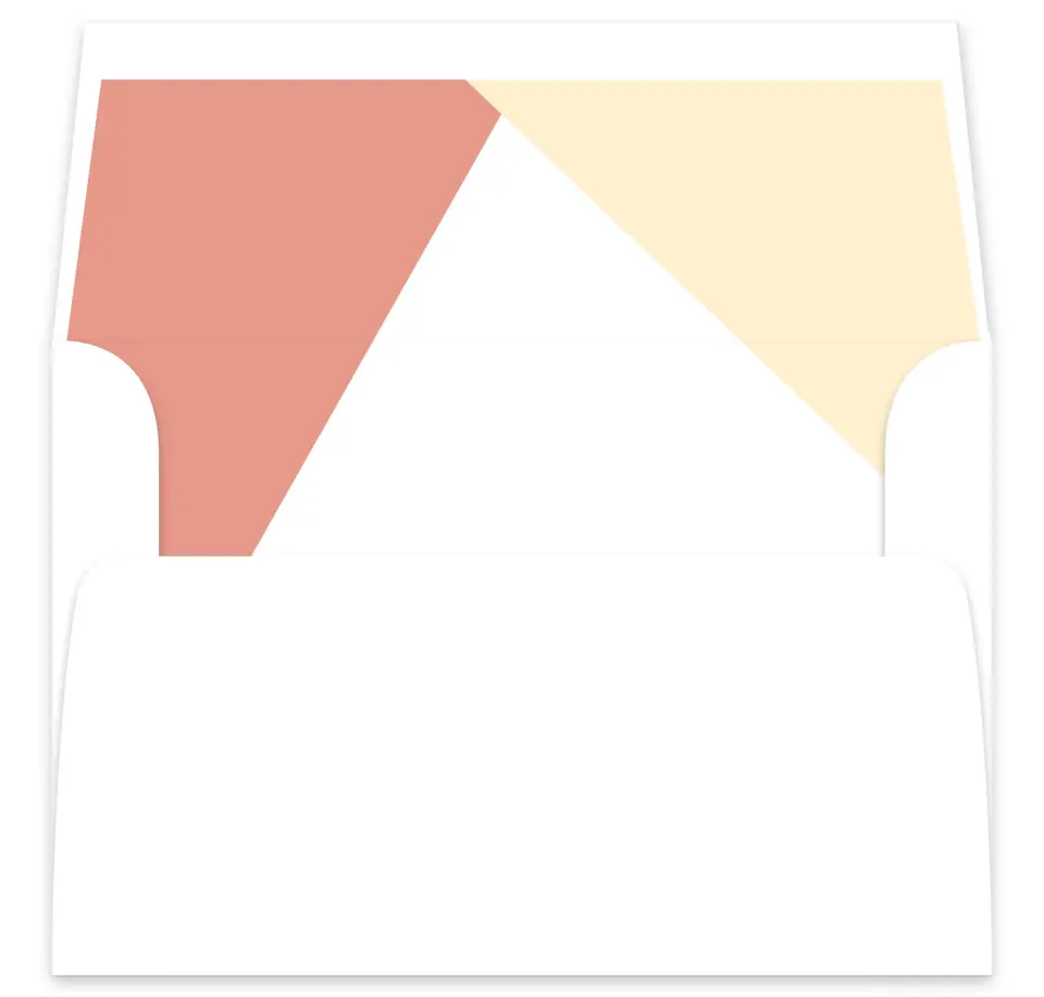 This is a  7⅝" x 7⅞" Envelope Liners (ELA) called Modish Love printed in full color