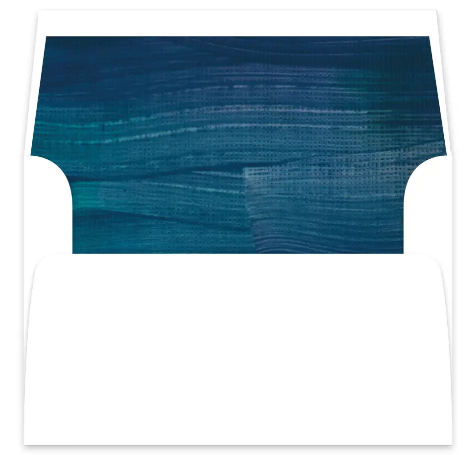 This is a  7⅝" x 7⅞" Envelope Liners (ELA) called Shining Vines printed in full color