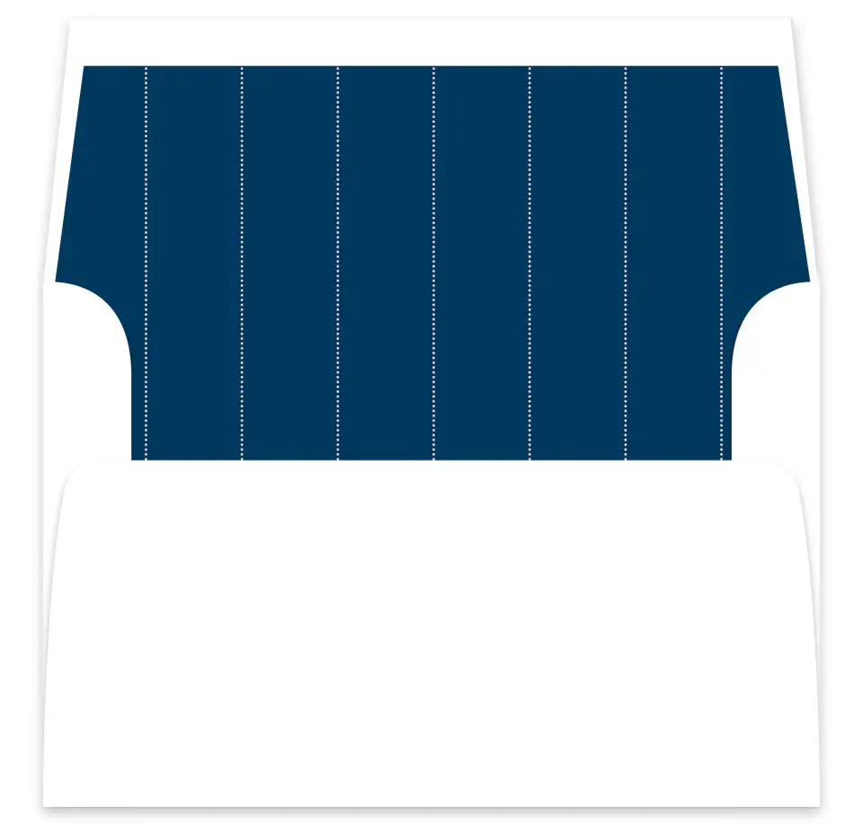 This is a  7⅝" x 7⅞" Envelope Liners (ELA) called Modernist Monogram printed in full color
