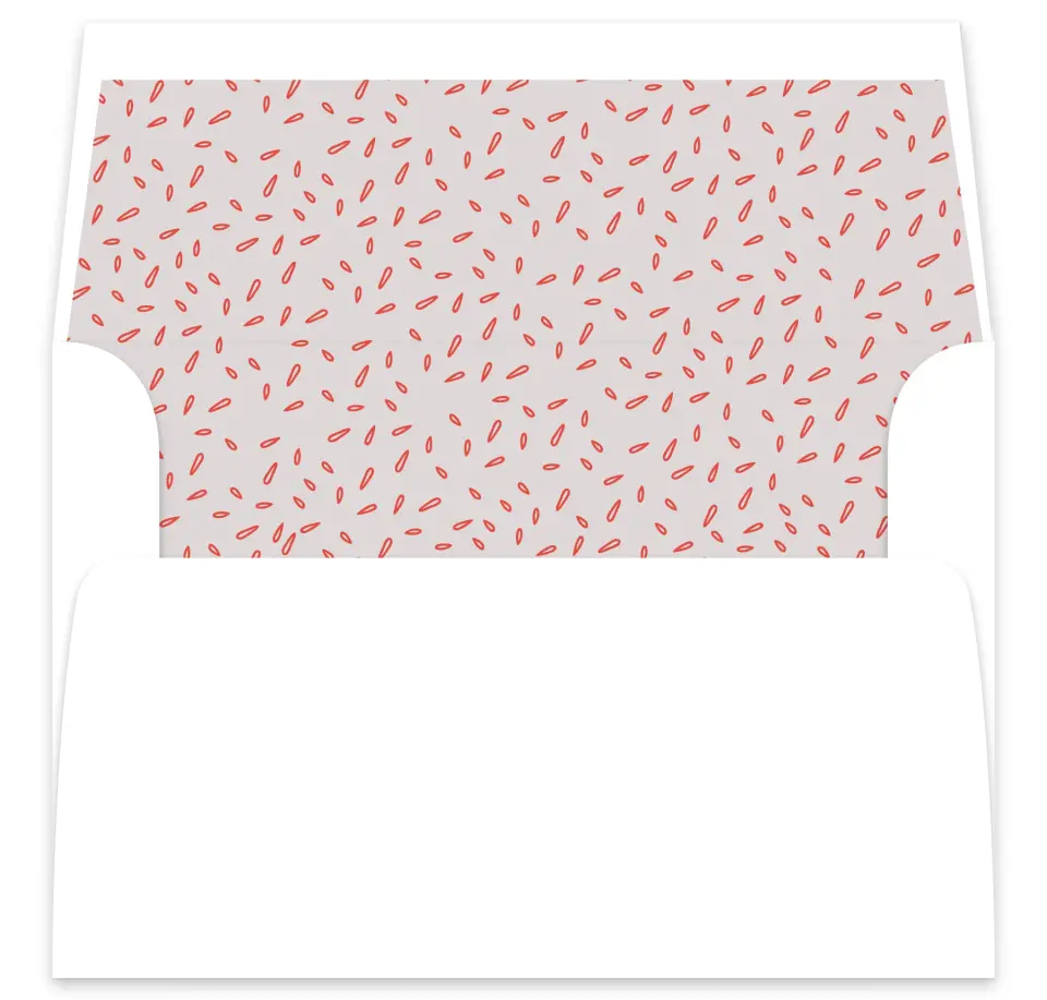 This is a  7⅝" x 7⅞" Envelope Liners (ELA) called Floral Allure printed in full color