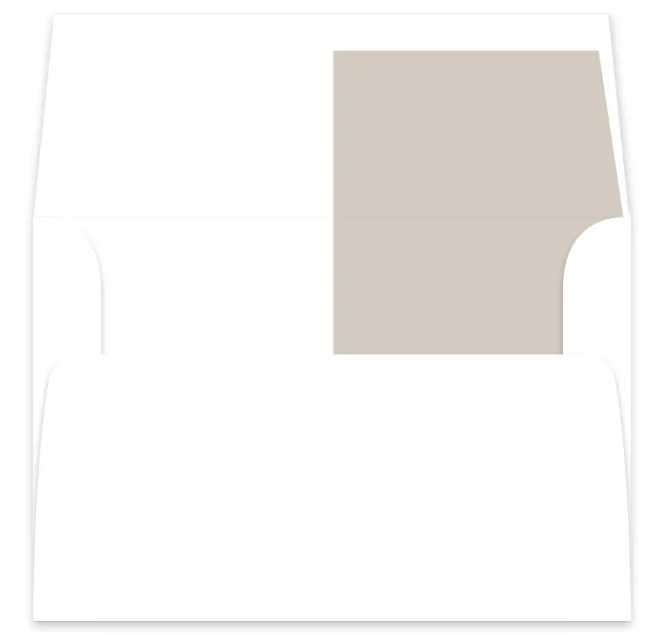 This is a  7⅝" x 7⅞" Envelope Liners (ELA) called Merging Love printed in full color
