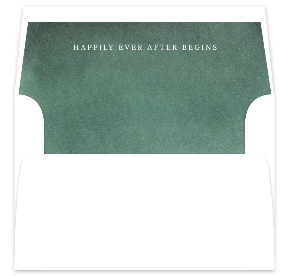 This is a  7⅝" x 7⅞" Envelope Liners (ELA) called Ethereal Pool printed in full color