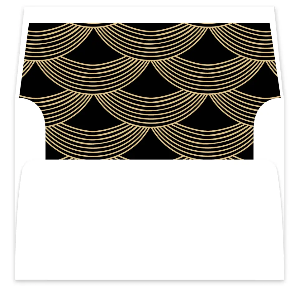 This is a  7⅝" x 7⅞" Envelope Liners (ELA) called Spectacular Romance printed in full color