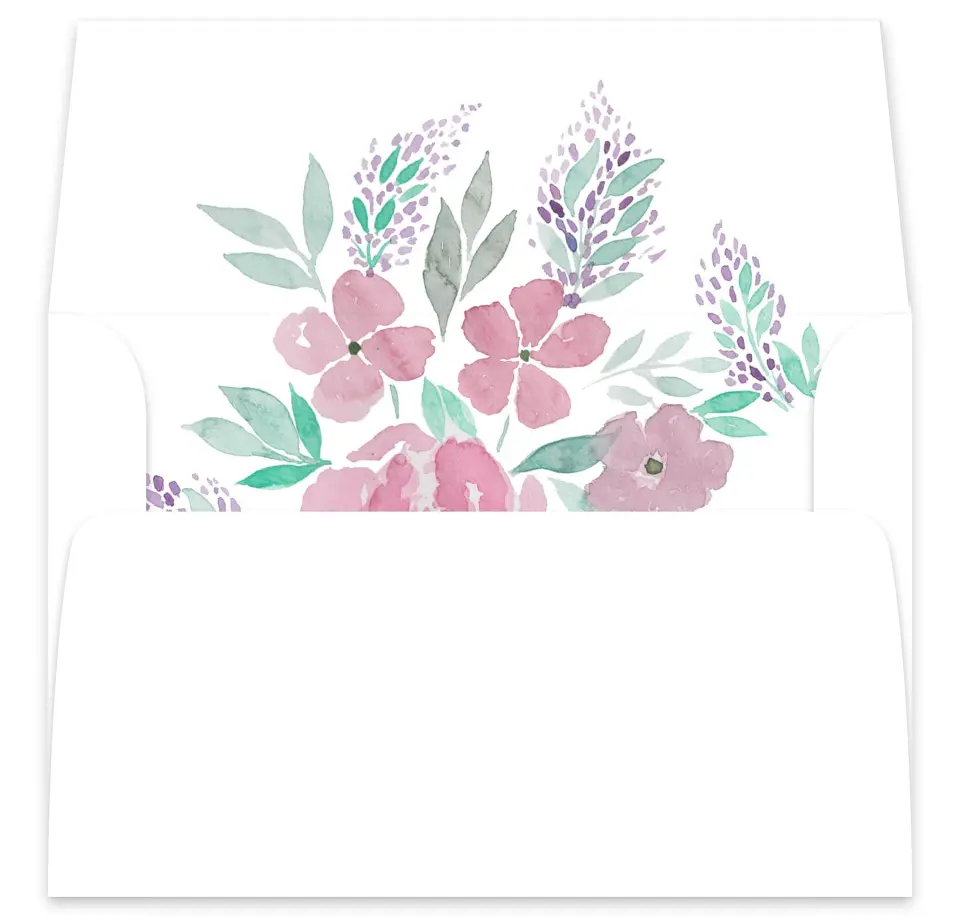This is a  7⅝" x 7⅞" Envelope Liners (ELA) called Antique Splendor printed in full color