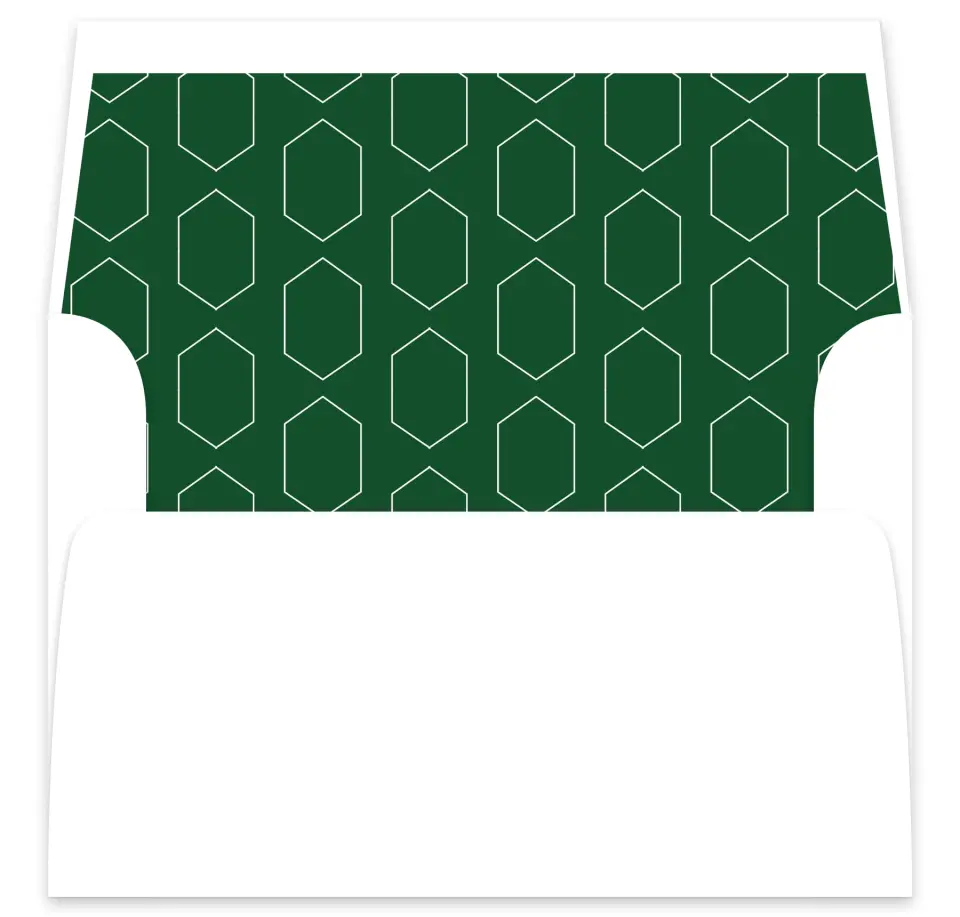 This is a  7⅝" x 7⅞" Envelope Liners (ELA) called Wispy Greenery printed in full color