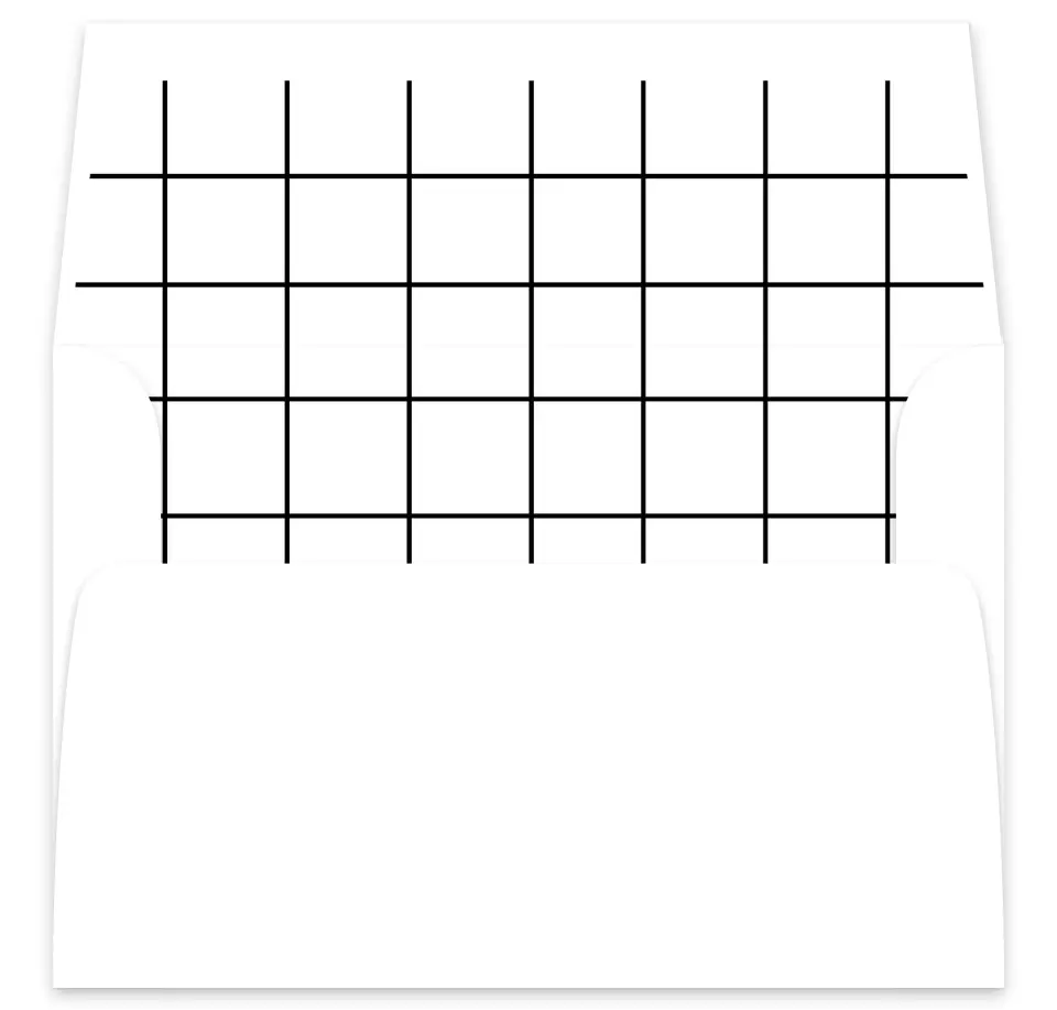 This is a  7⅝" x 7⅞" Envelope Liners (ELA) called Stunning Symmetry printed in full color