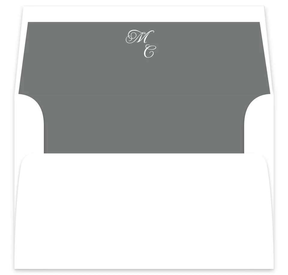 This is a  7⅝" x 7⅞" Envelope Liners (ELA) called Classic Devotion printed in full color