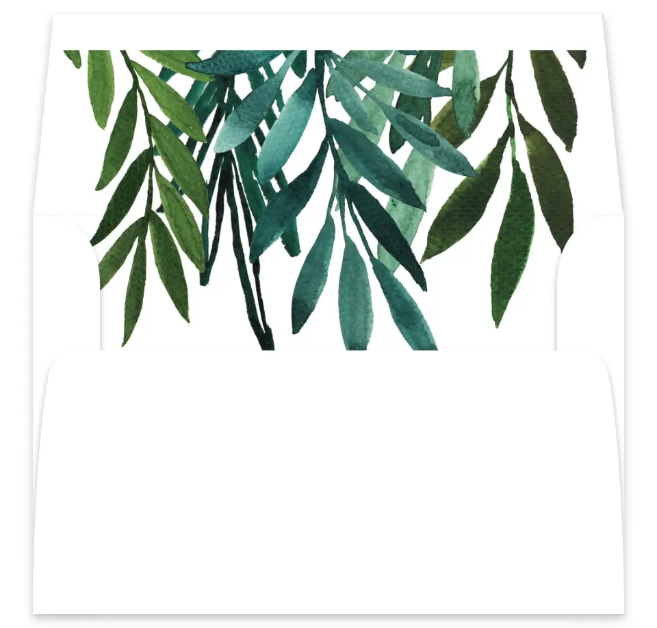 This is a  7⅝" x 7⅞" Envelope Liners (ELA) called Sweet Eternity printed in full color