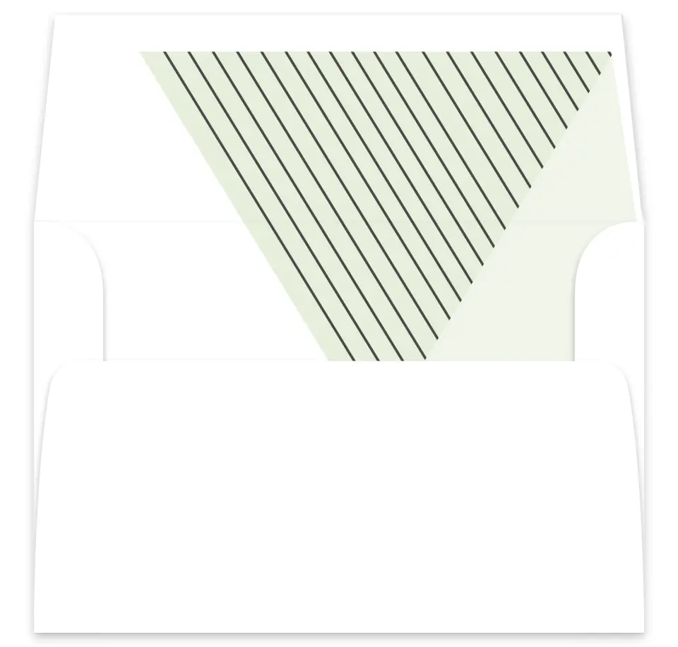 This is a  7⅝" x 7⅞" Envelope Liners (ELA) called Geometric Weave printed in full color