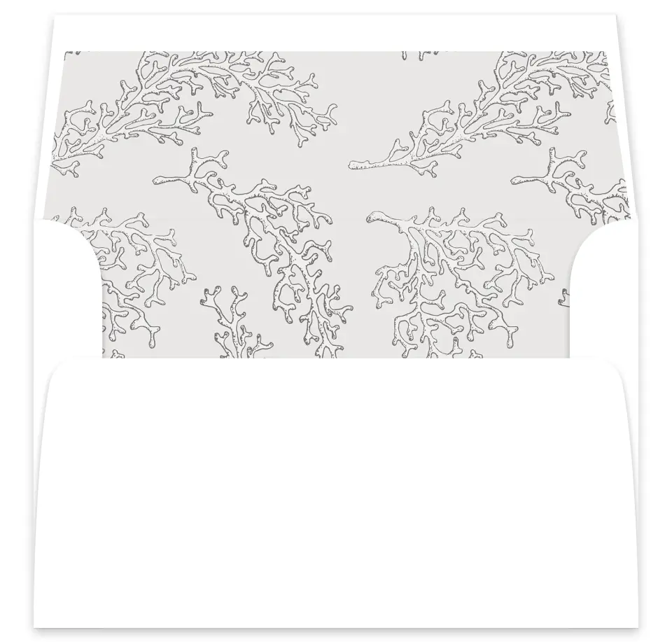 This is a  7⅝" x 7⅞" Envelope Liners (ELA) called Maritime Bliss printed in full color