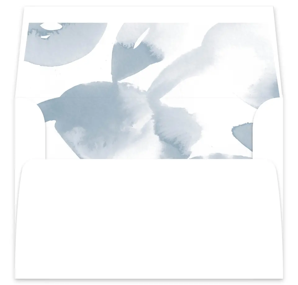 This is a  7⅝" x 7⅞" Envelope Liners (ELA) called Painted Majesty printed in full color