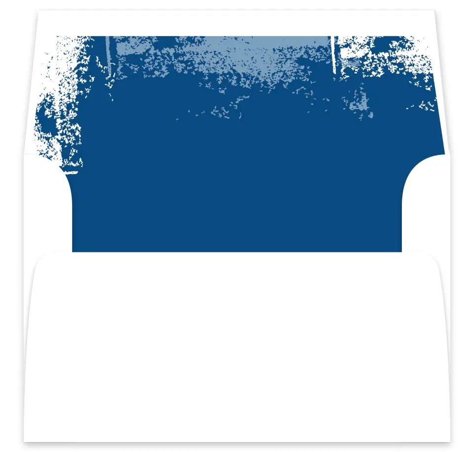 This is a  7⅝" x 7⅞" Envelope Liners (ELA) called Set in Stone printed in full color