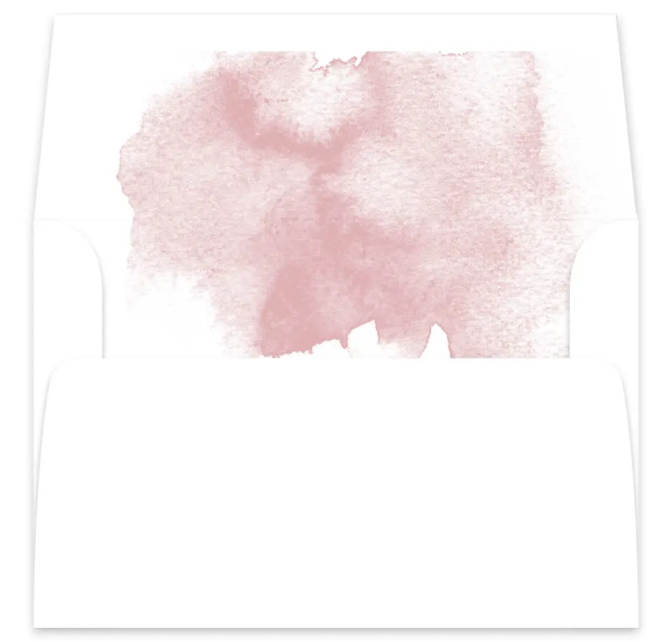 This is a  7⅝" x 7⅞" Envelope Liners (ELA) called Watercolor Rapture printed in full color