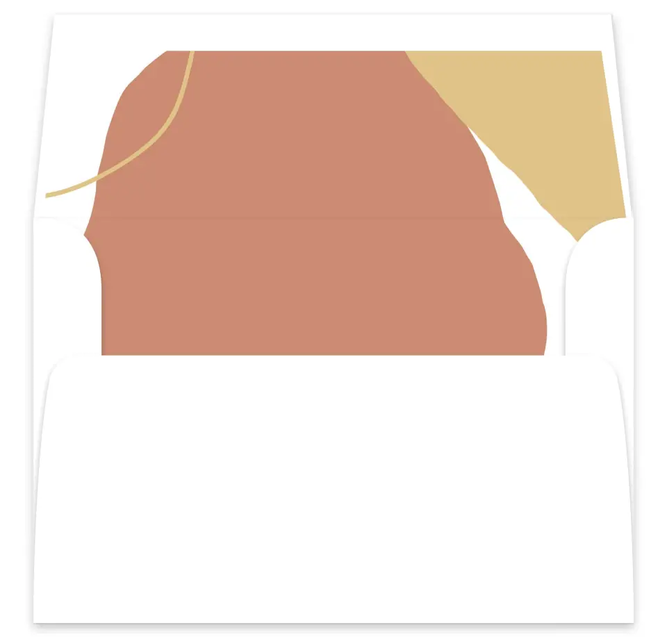 This is a  7⅝" x 7⅞" Envelope Liners (ELA) called Contemporary Bubbles printed in full color