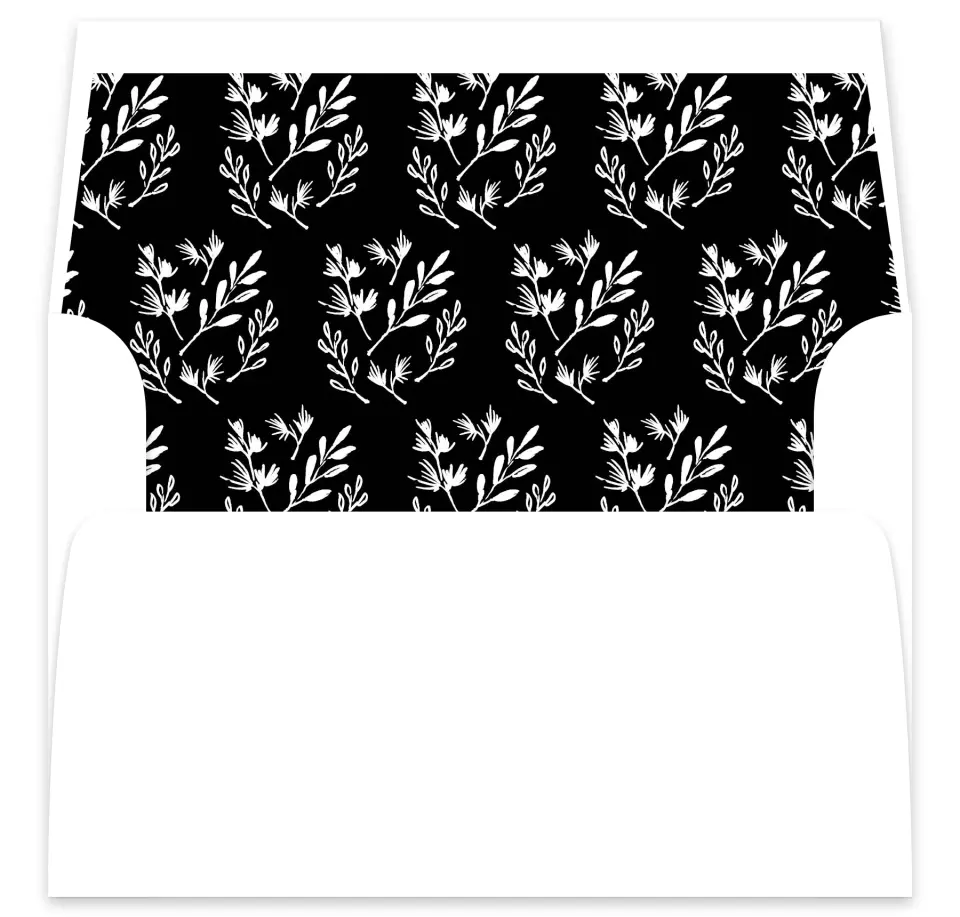 This is a  7⅝" x 7⅞" Envelope Liners (ELA) called Stacked Squares printed in full color