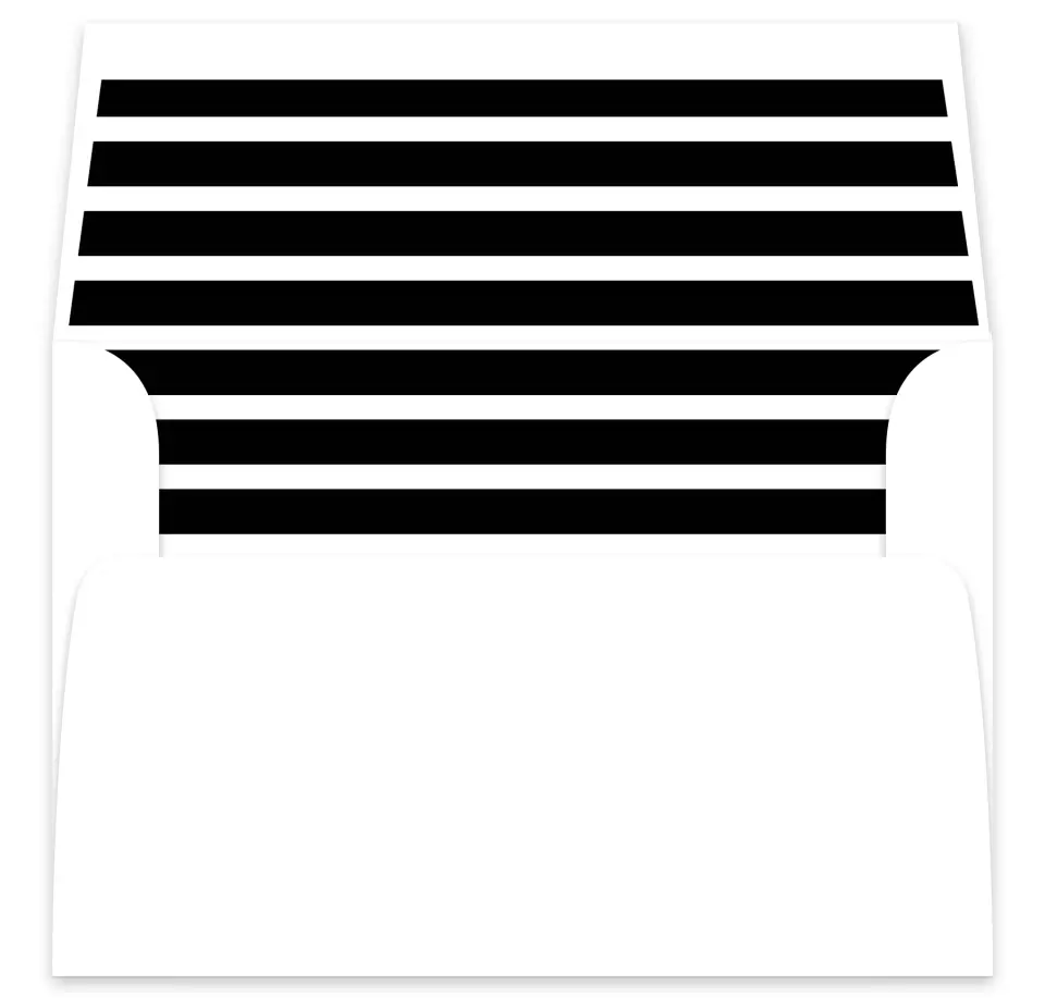 This is a  7⅝" x 7⅞" Envelope Liners (ELA) called Bold Heading printed in full color