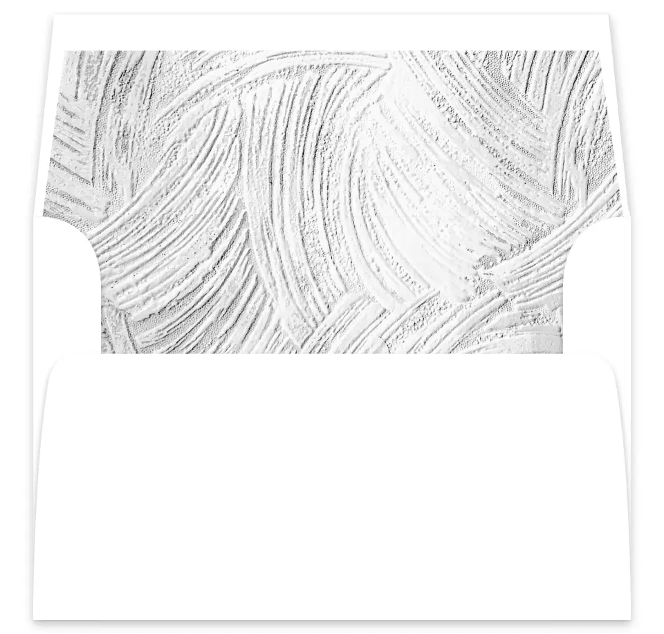This is a  7⅝" x 7⅞" Envelope Liners (ELA) called Line Texture printed in full color