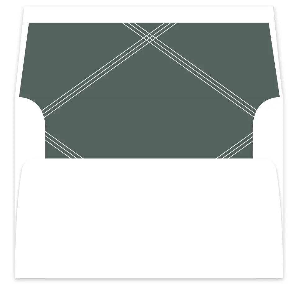 This is a  7⅝" x 7⅞" Envelope Liners (ELA) called Bold Blooms printed in full color