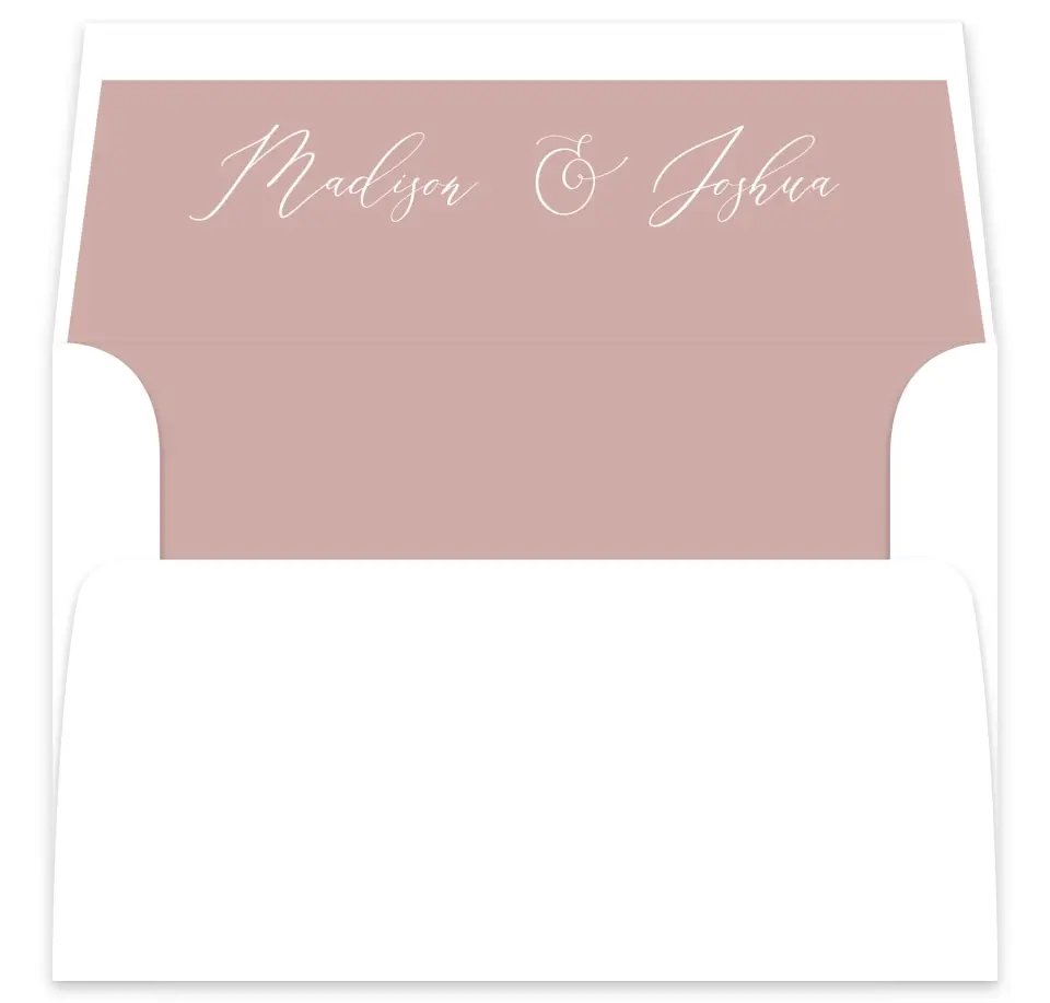 This is a  7⅝" x 7⅞" Envelope Liners (ELA) called Gentle Touch printed in full color