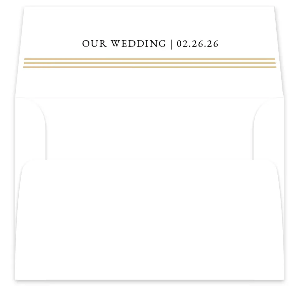 This is a  7⅝" x 7⅞" Envelope Liners (ELA) called Charming Arch printed in full color