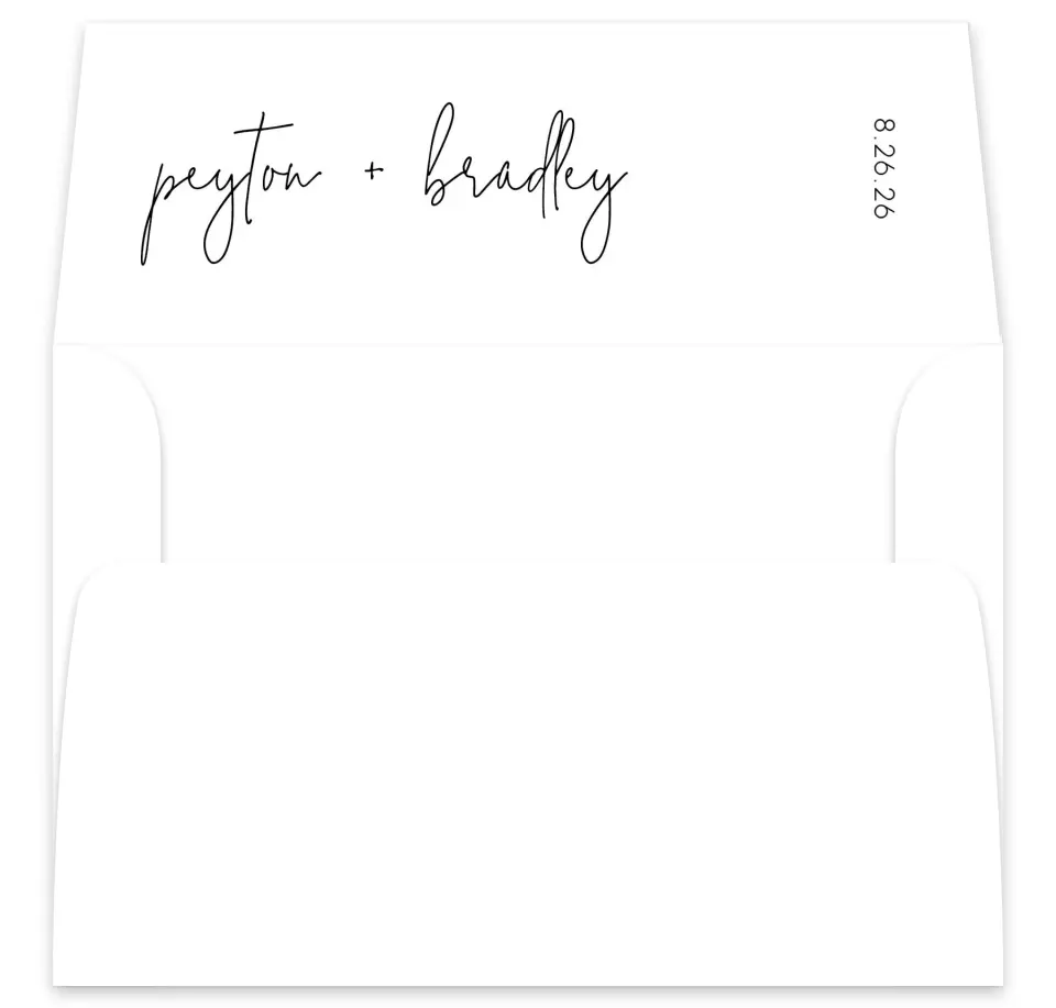 This is a  7⅝" x 7⅞" Envelope Liners (ELA) called Mod Aesthetic printed in full color