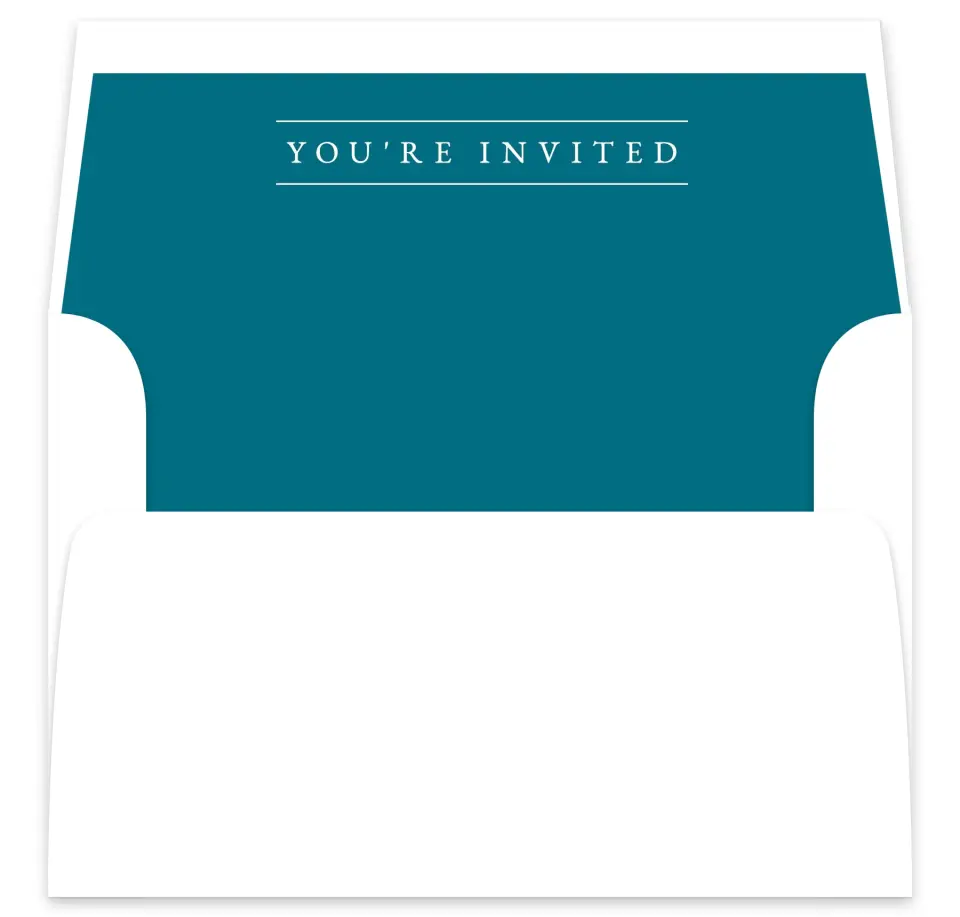 This is a  7⅝" x 7⅞" Envelope Liners (ELA) called Shore Impression printed in full color