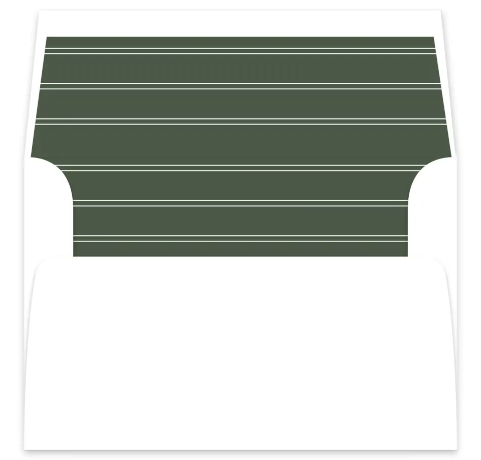 This is a  7⅝" x 7⅞" Envelope Liners (ELA) called Magnificent Margin printed in full color