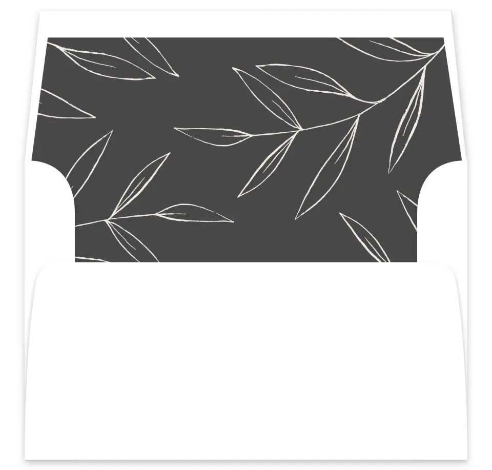 This is a  7⅝" x 7⅞" Envelope Liners (ELA) called Dazzling Moment printed in full color