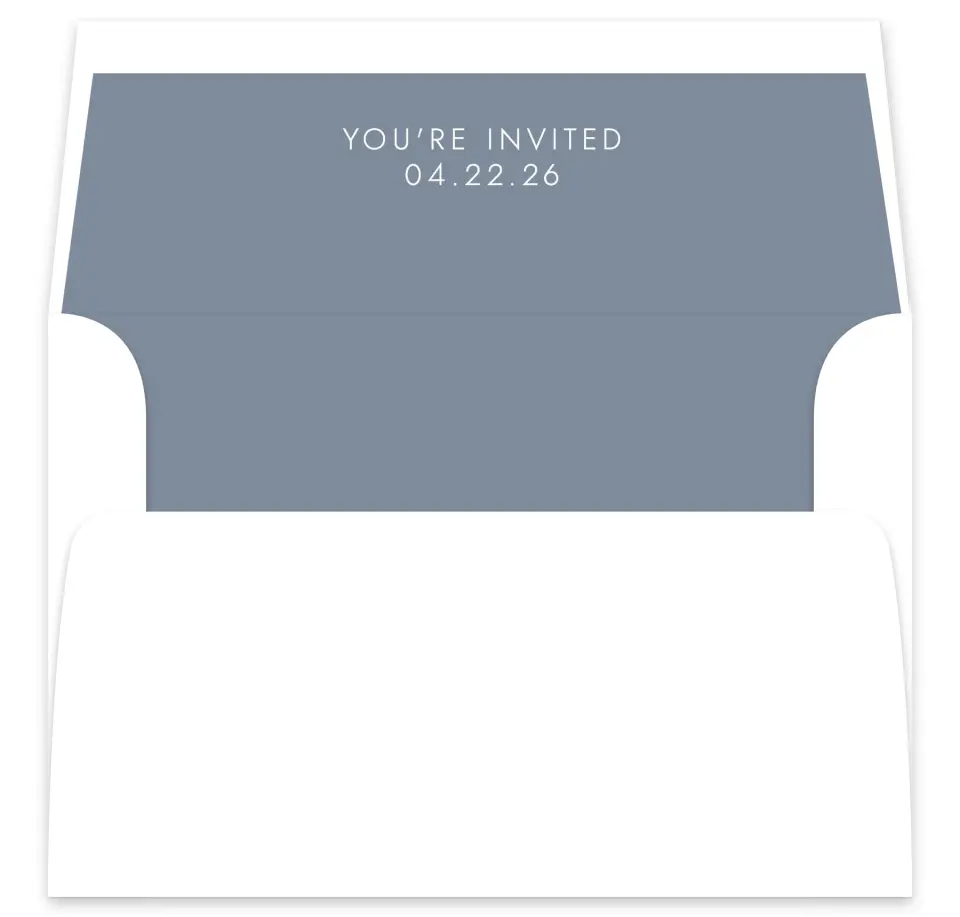 This is a  7⅝" x 7⅞" Envelope Liners (ELA) called Tender Blooms printed in full color