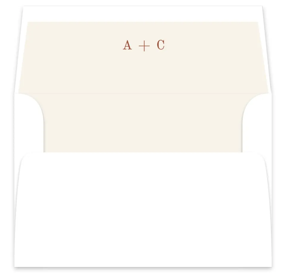 This is a  7⅝" x 7⅞" Envelope Liners (ELA) called Turning Leaves printed in full color