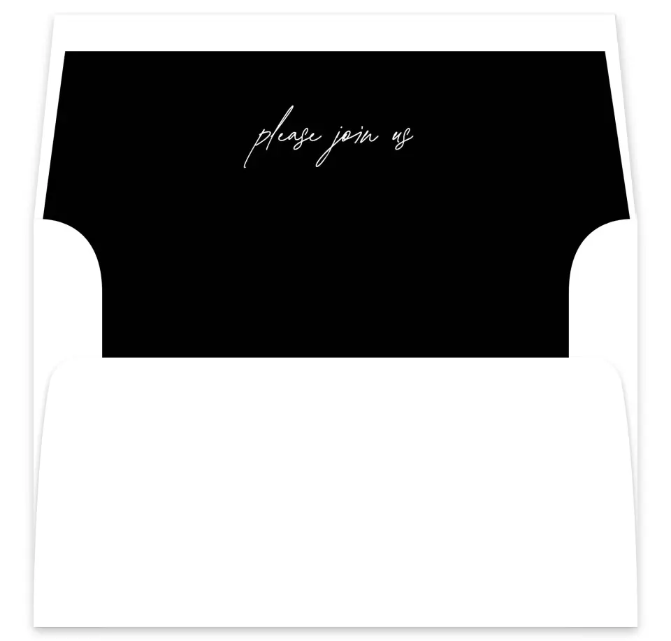 This is a  7⅝" x 7⅞" Envelope Liners (ELA) called Dramatic Date printed in full color