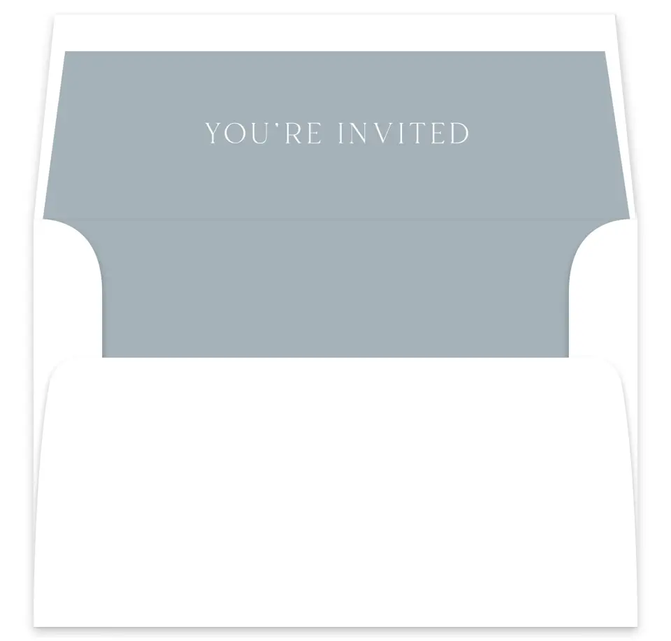 This is a  7⅝" x 7⅞" Envelope Liners (ELA) called Graceful Petals printed in full color
