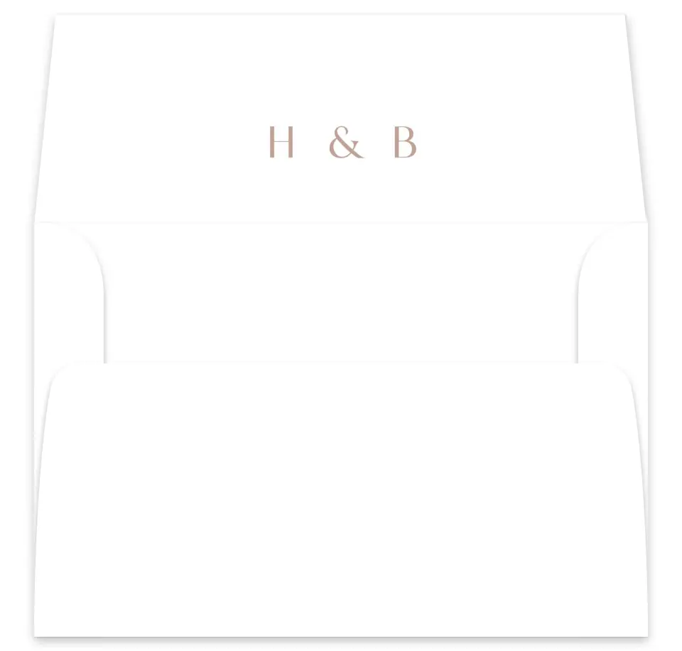 This is a  7⅝" x 7⅞" Envelope Liners (ELA) called Neat Names printed in full color