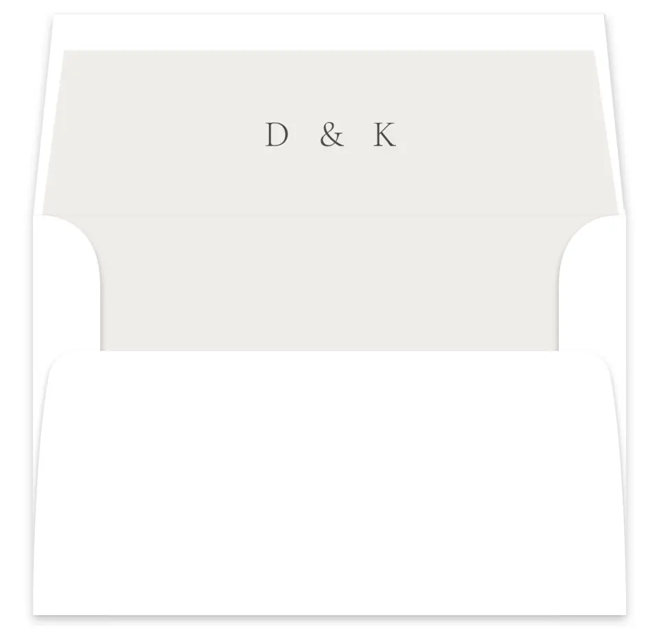 This is a  7⅝" x 7⅞" Envelope Liners (ELA) called Wild Devotion printed in full color