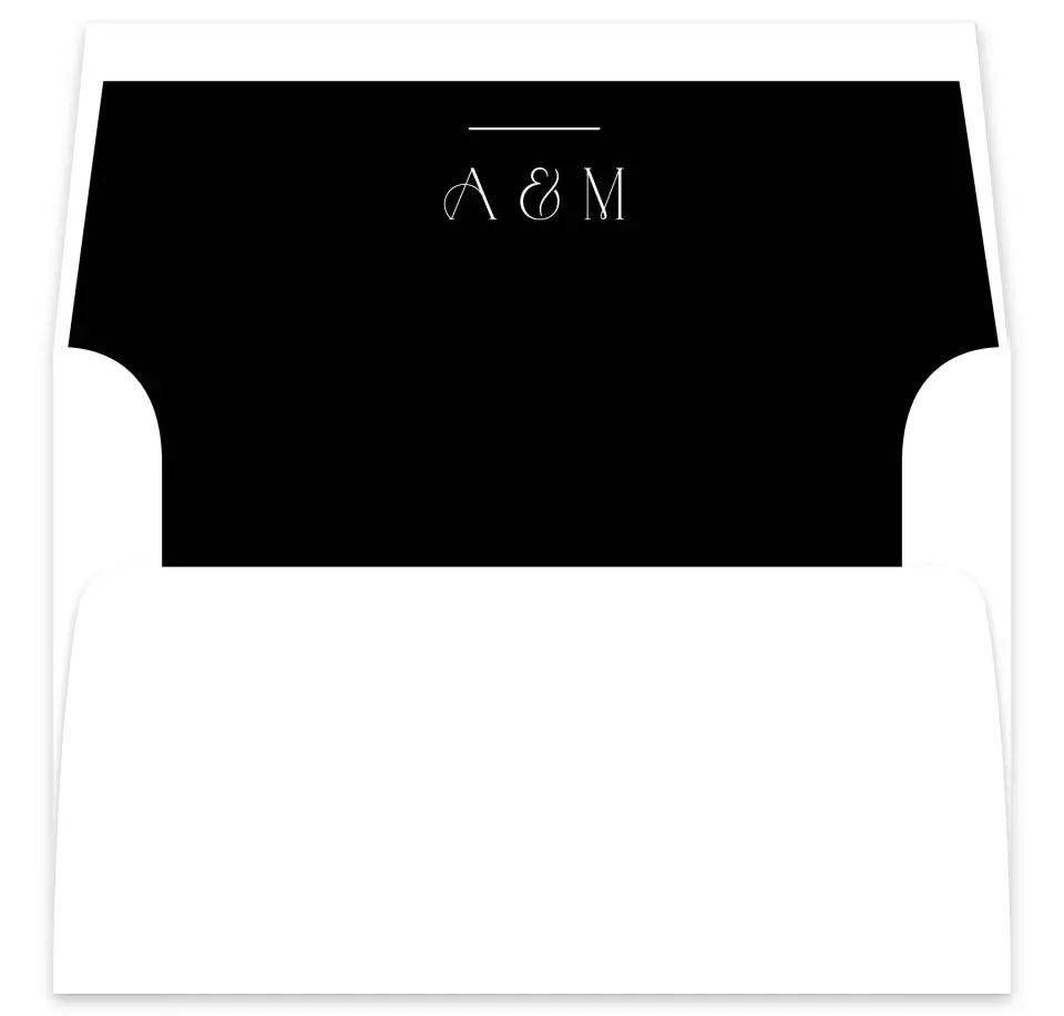 This is a  7⅝" x 7⅞" Envelope Liners (ELA) called The Amber printed in full color