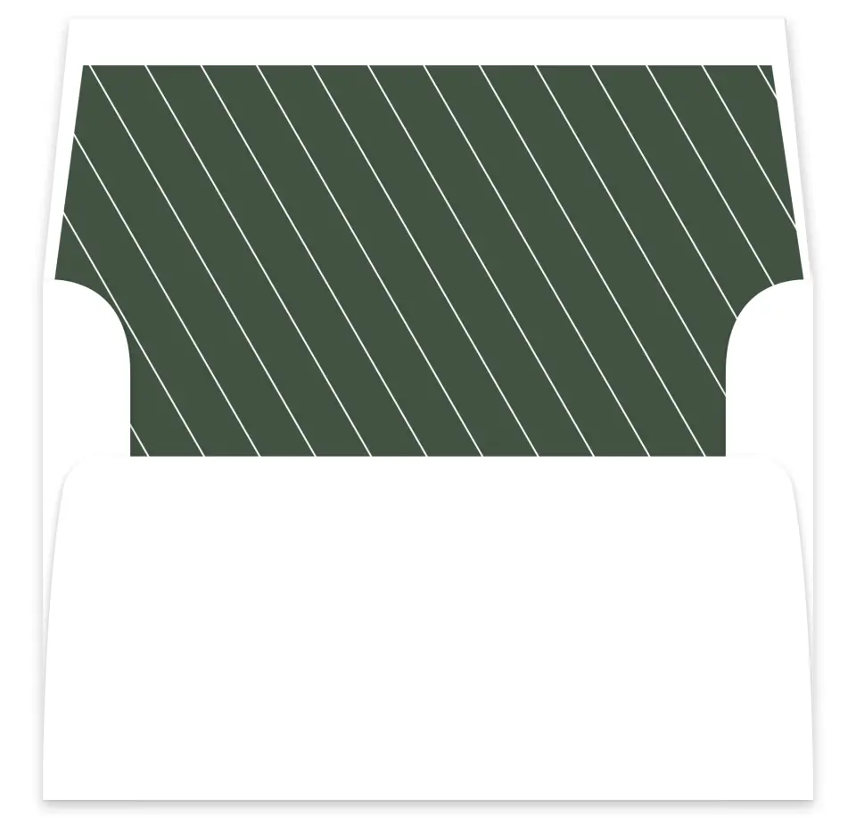 This is a  7⅝" x 7⅞" Envelope Liners (ELA) called True Tradition printed in full color