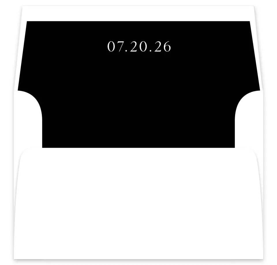 This is a  7⅝" x 7⅞" Envelope Liners (ELA) called Picturesque printed in full color