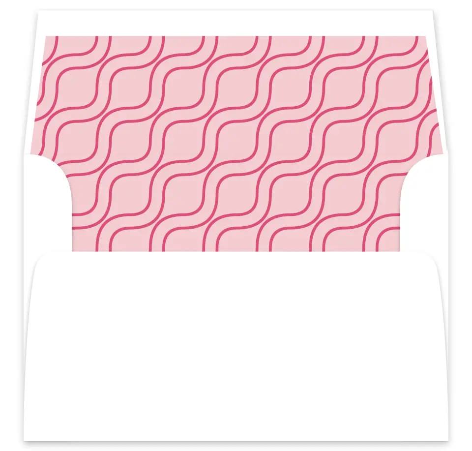 This is a  7⅝" x 7⅞" Envelope Liners (ELA) called The Andrea printed in full color