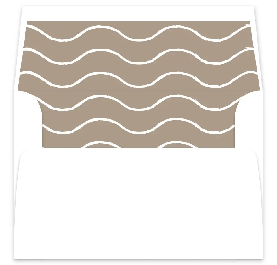 This is a  7⅝" x 7⅞" Envelope Liners (ELA) called Romantic Sketch printed in full color