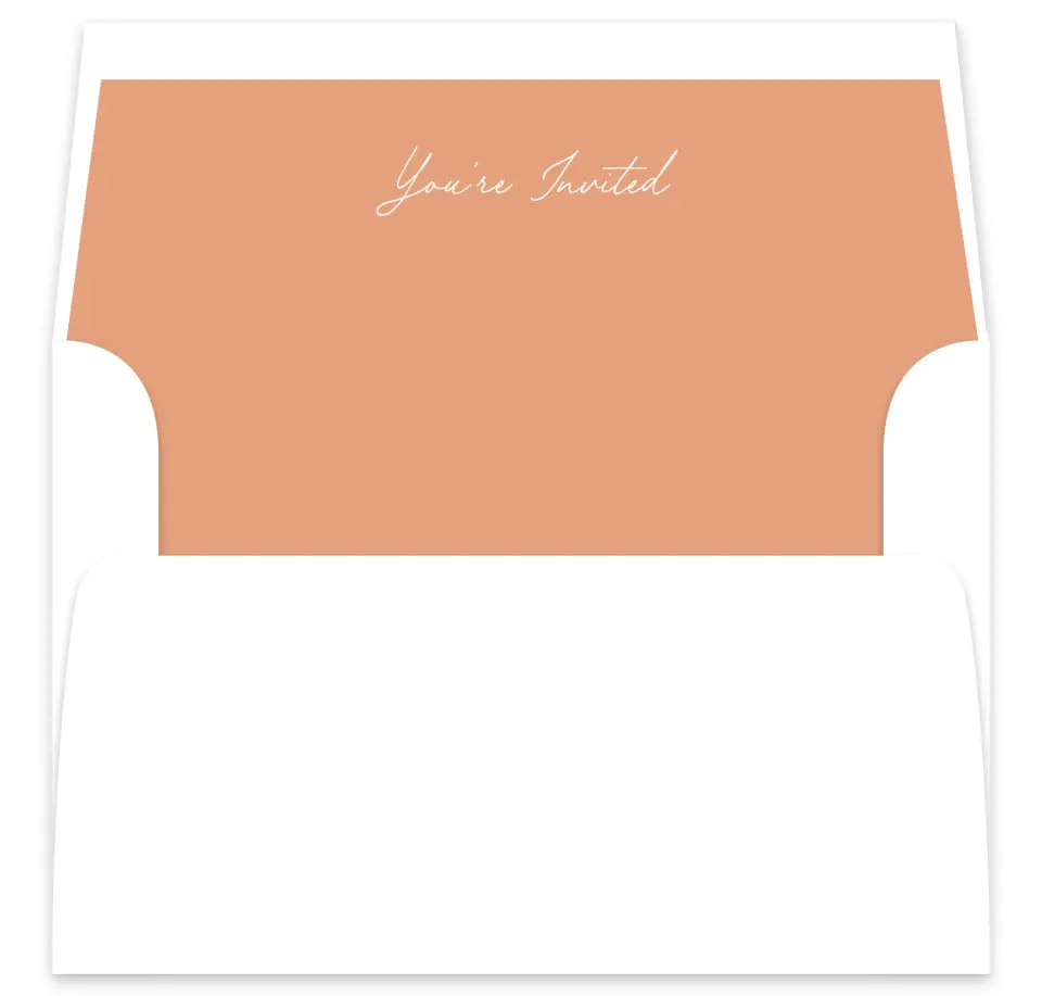 This is a  7⅝" x 7⅞" Envelope Liners (ELA) called Warm Wildflowers printed in full color