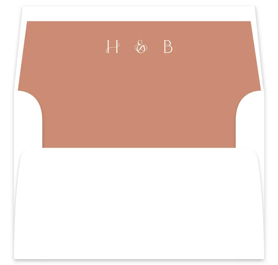 This is a  7⅝" x 7⅞" Envelope Liners (ELA) called Delicate Garden printed in full color
