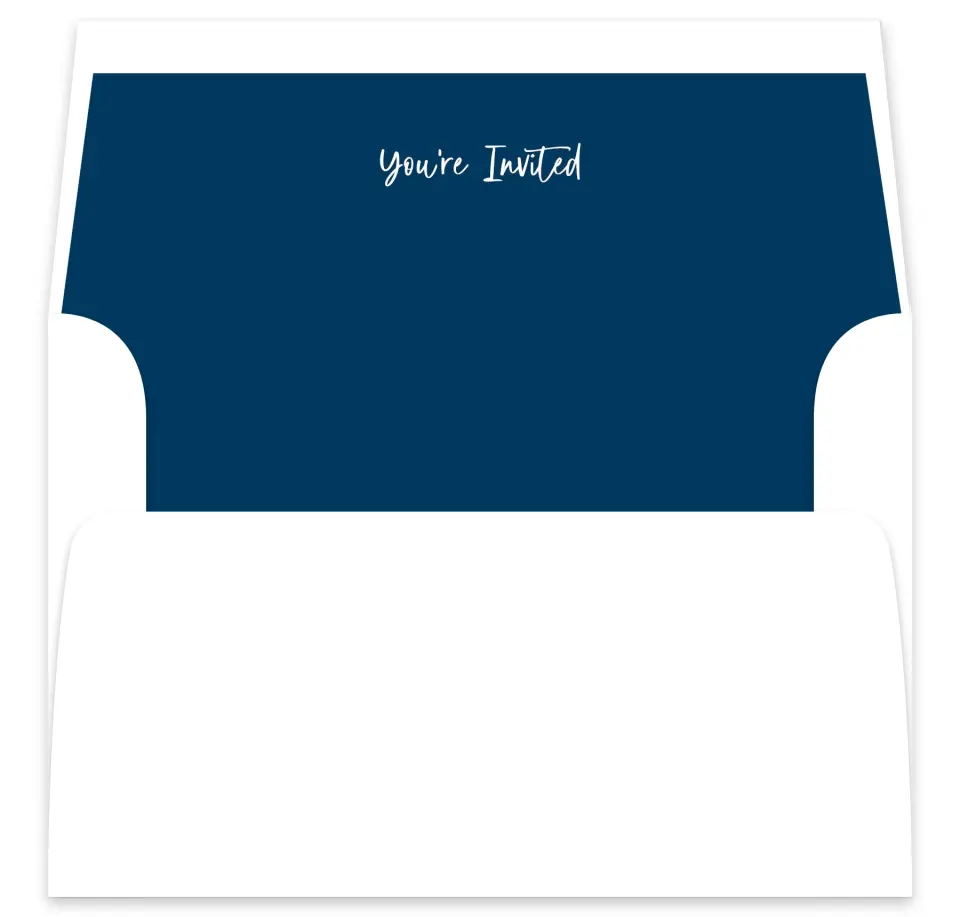 This is a  7⅝" x 7⅞" Envelope Liners (ELA) called Abundant Blue printed in full color