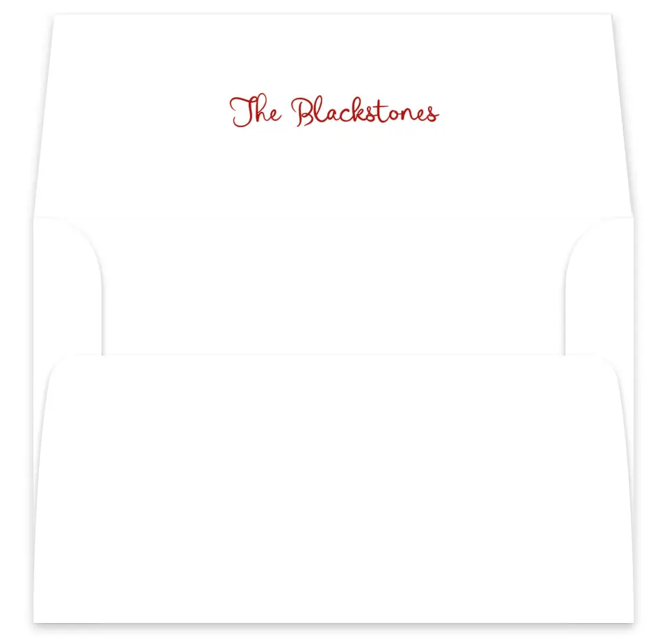 This is a  7⅝" x 7⅞" Envelope Liners (ELA) called Love Birds printed in full color