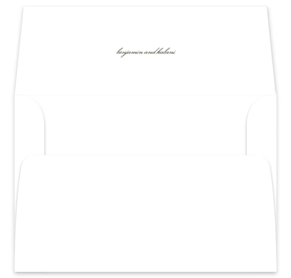 This is a  7⅝" x 7⅞" Envelope Liners (ELA) called Aloha Amore printed in full color