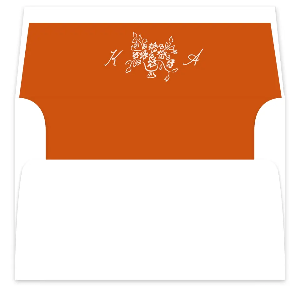 This is a  7⅝" x 7⅞" Envelope Liners (ELA) called The Kennedy printed in full color