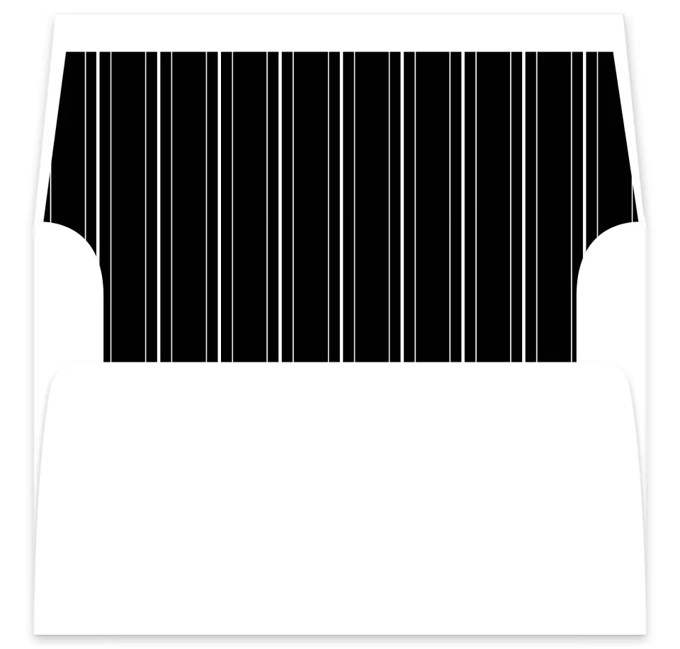 This is a  7⅝" x 7⅞" Envelope Liners (ELA) called Elegant Tradition printed in full color