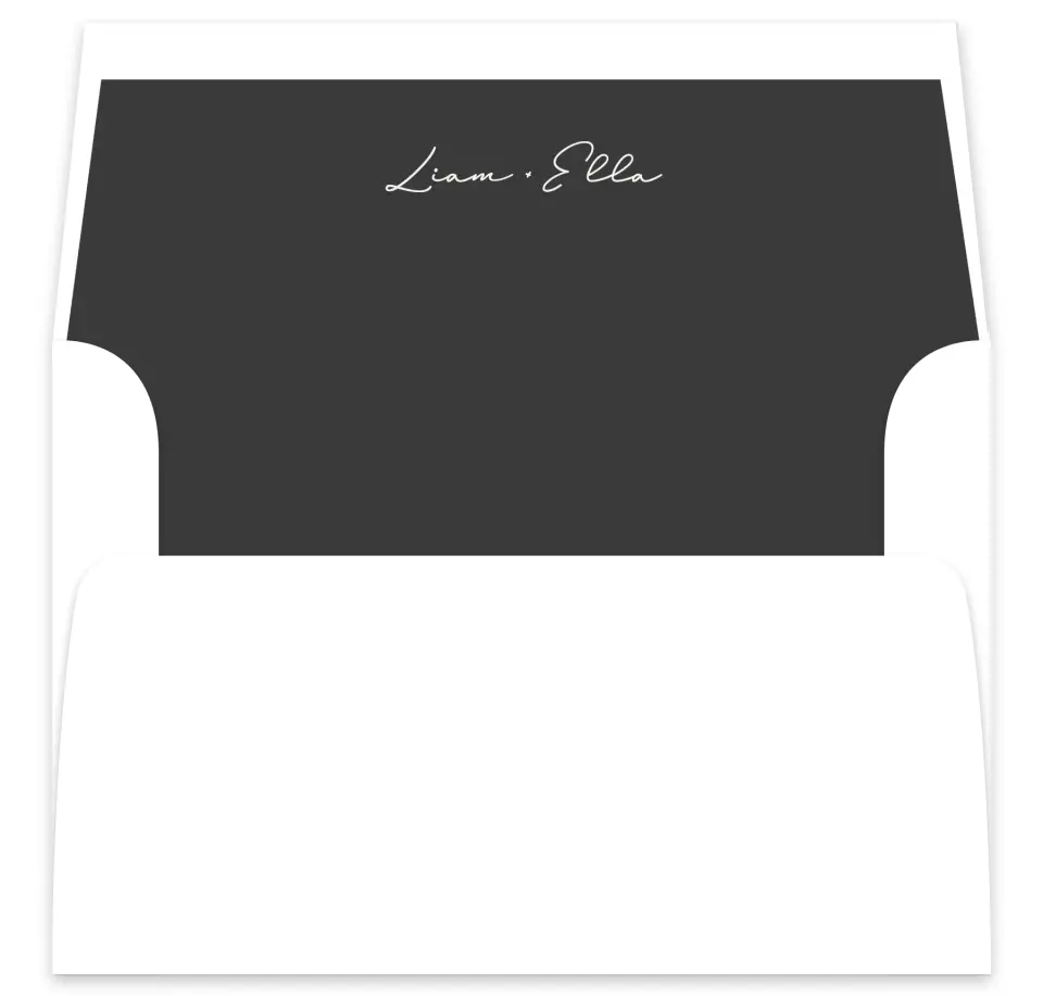 This is a  7⅝" x 7⅞" Envelope Liners (ELA) called Locket of Love printed in full color