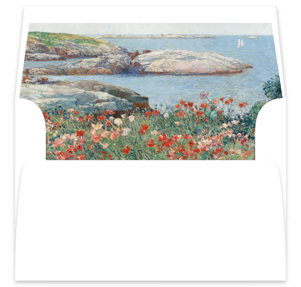 This is a  7⅝" x 7⅞" Envelope Liners (ELA) called Bradley printed in full color