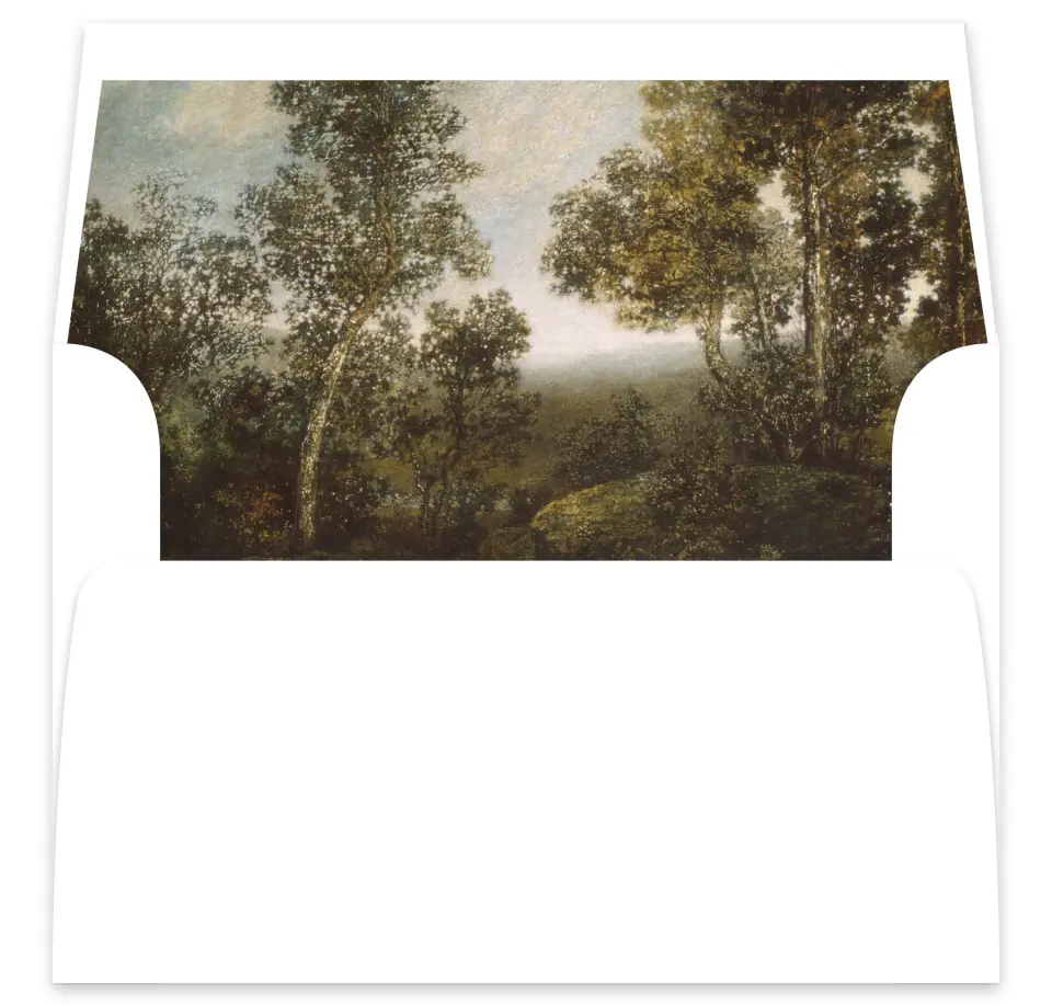 This is a  7⅝" x 7⅞" Envelope Liners (ELA) called Holderness printed in full color