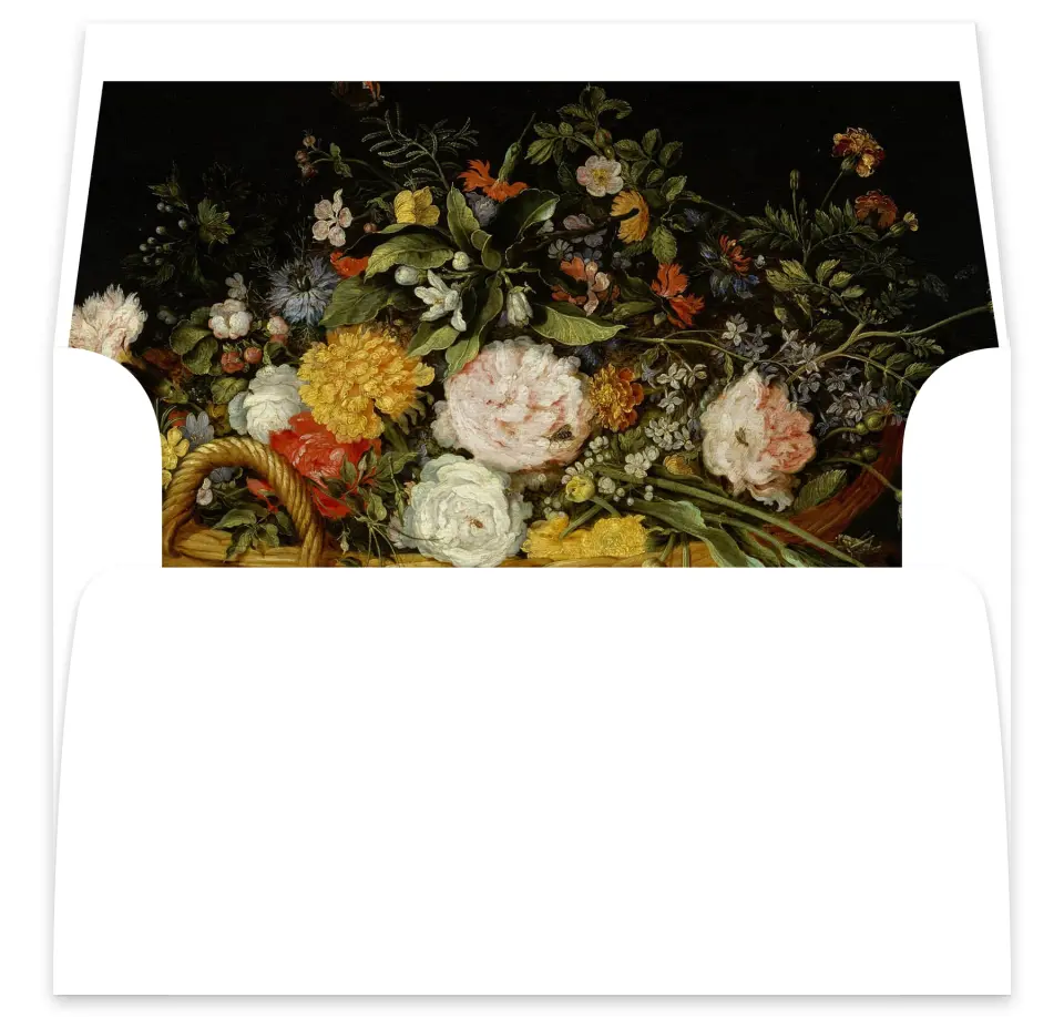 This is a  7⅝" x 7⅞" Envelope Liners (ELA) called Greenwich printed in full color